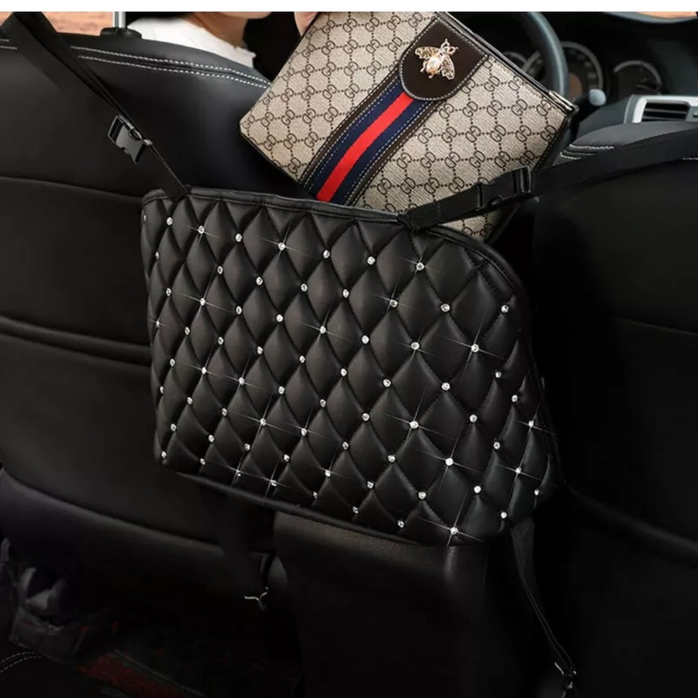 New Car handbag purse Organizer bling